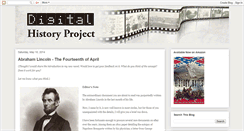 Desktop Screenshot of digitalhistoryproject.com